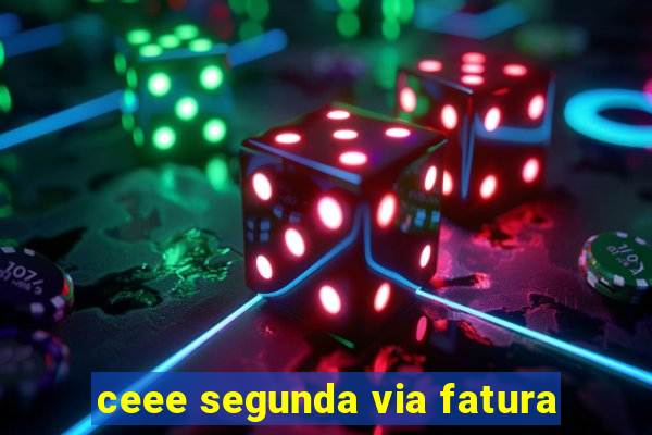 ceee segunda via fatura